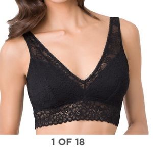 KOHLS LACE PLUNGE BRALETTE